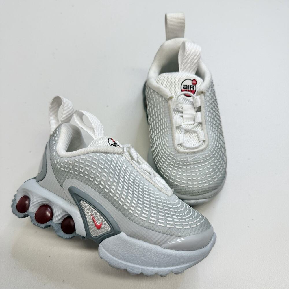 Nike Air Max DN Shoes Toddler Little Kids 5C Gray Slip On Sneakers НQ4876-002